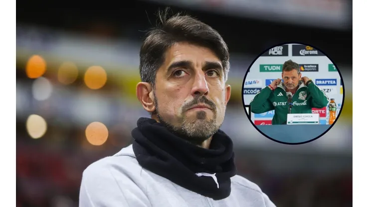Veljko Paunović respaldó a Diego Cocca como DT del Tri