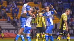 Puebla resolvió el partido con tres goles en la primera parte.