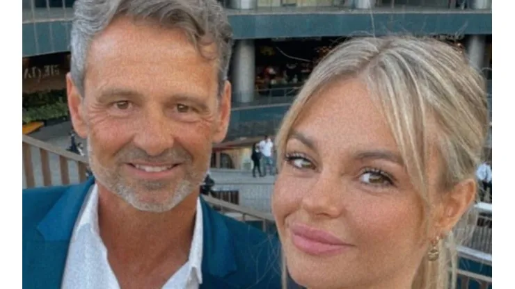 Diego Cocca junto a su hija Abril Cocca