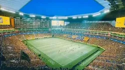 Imagen del prototipo del nuevo estadio de Tigres.