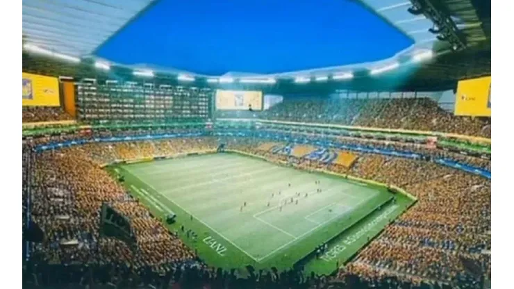 Imagen del prototipo del nuevo estadio de Tigres.