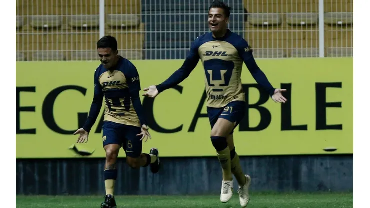 El zaguero festejó su gol ante Dorados.