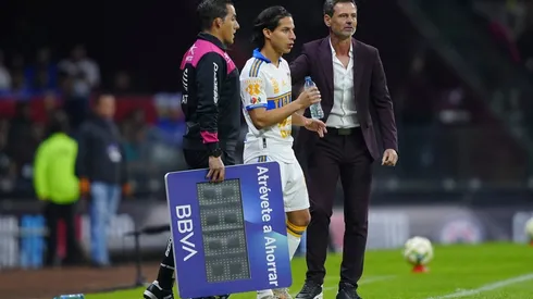Lainez ingresó en la segunda mitad