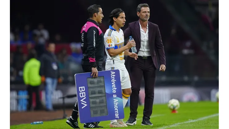 Lainez ingresó en la segunda mitad