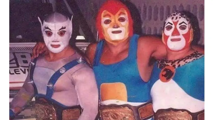 Los Thundercats, una sensación regia en la lucha libre (Foto: Superluchas)