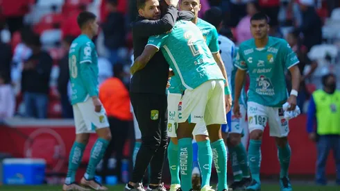 Nicolás Larcamón se mostró orgulloso tras el empate ante Toluca.