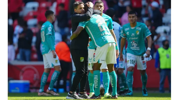 Nicolás Larcamón se mostró orgulloso tras el empate ante Toluca.