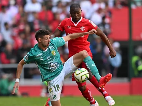 Toluca no pudo derrotar a León con 2 jugadores más