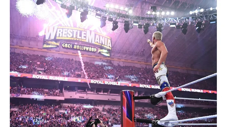 Nueva edición del Royal Rumble de la WWE.