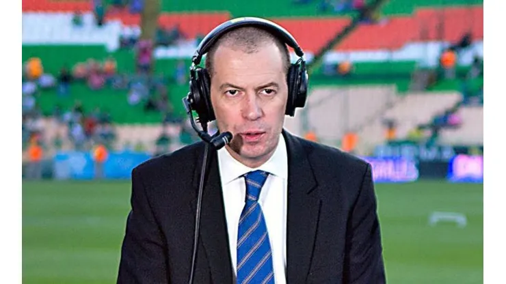 André Marín, periodista deportivo mexicano.