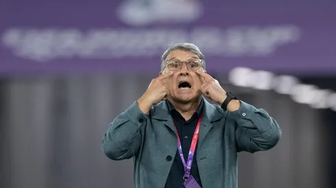 Gerardo Martino en la Copa del Mundo Qatar 2022 con la selección mexicana.