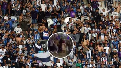 Hechos violentos en la afición de Rayados