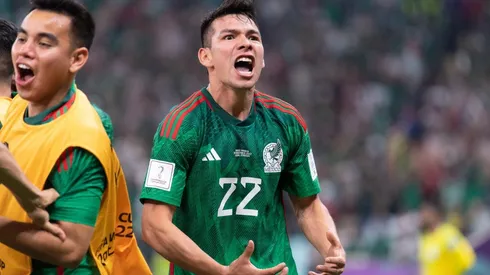 Hirving Lozano en Qatar 2022, su segunda copa del Mundo con México.