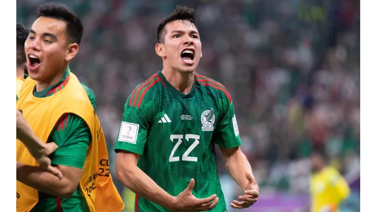 Hirving Lozano en Qatar 2022, su segunda copa del Mundo con México.