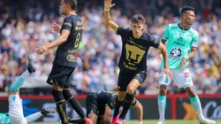 Dinenno marcó un doblete para la goleada de Pumas, 4-1 vs. León.