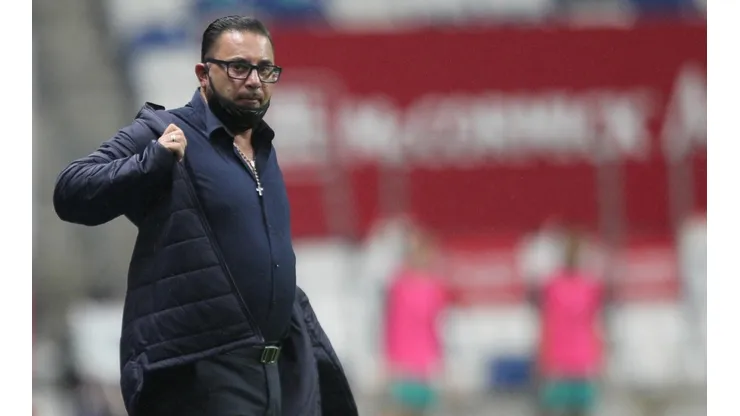 Antonio Mohamed con Monterrey, su equipo más reciente en el futbol mexicano.