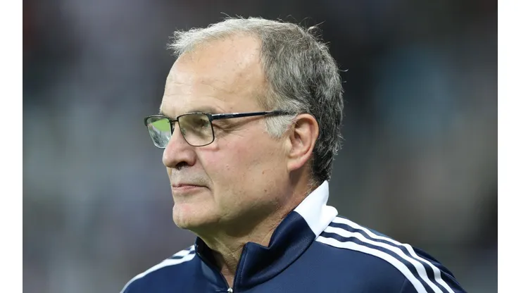 Marcelo Bielsa en el Leeds United, su equipo más reciente.