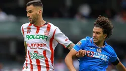 Necaxa juega contra Cruz Azul en un gran duelo.