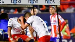 Jugador de Toluca le desea pronta recuperación a Alexis Vega