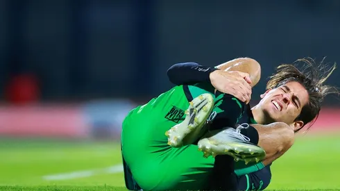 Santiago Muñoz con Santos antes de irse al Newcastle United.