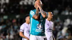 Luis Montes en uno de sus últimos partidos con el León en el Apertura 2022.