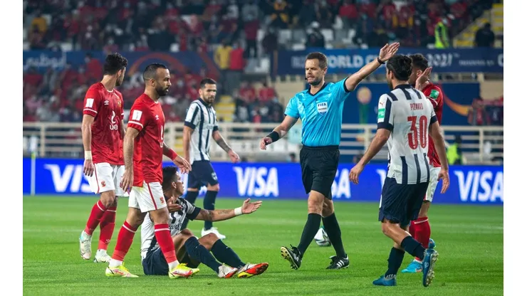 Al Nahyan Stadium Chris Beath during the 2021 Club World Cup Round 2 football match between Al Alhy (EGY) v Monterrey (