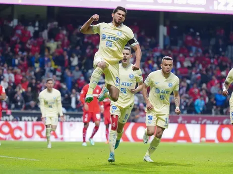 América salió vivo del infierno; Toluca no supo liquidarlo