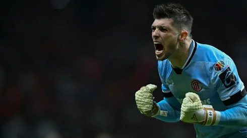 Tiago Volpi en las Semifinales del torneo Apertura 2022 contra el América.