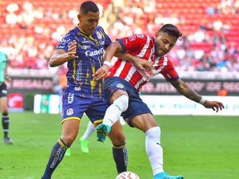 Las alineaciones de Atlético de San Luis vs Chivas Guadalajara del Clausura 2023