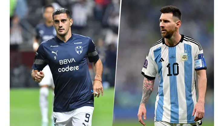 Monterrey: compañero de Berterame lo comparó con Messi