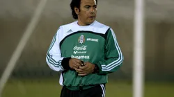 Hugo Sánchez fue director técnico de la selección mexicana entre 2006 y 2008.