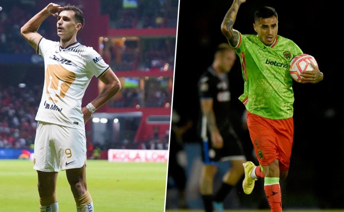 Las alineaciones de Pumas UNAM vs FC Juárez por la Jornada 1 de la Liga ...