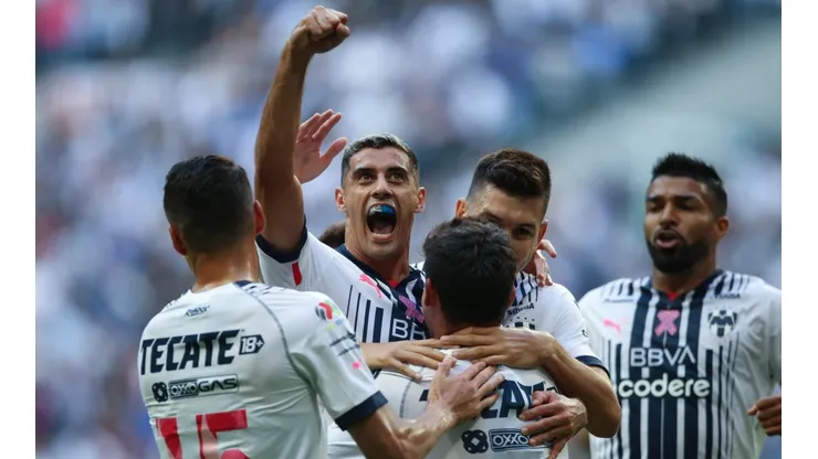 Germán Berterame en la liguilla del torneo Apertura 2022.