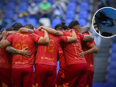 VIDEO | Futbolista de Juárez provoca un choque automovilístico