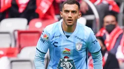 Luis Chávez con el Pachuca en el Apertura 2022 en la Liga MX.
