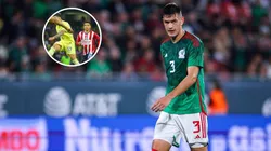 César Montes México 2022 Chivas - América