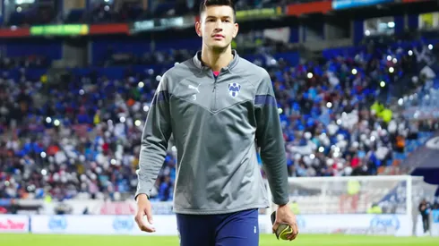 César Montes con Monterrey en la liguilla del torneo Apertura 2022.