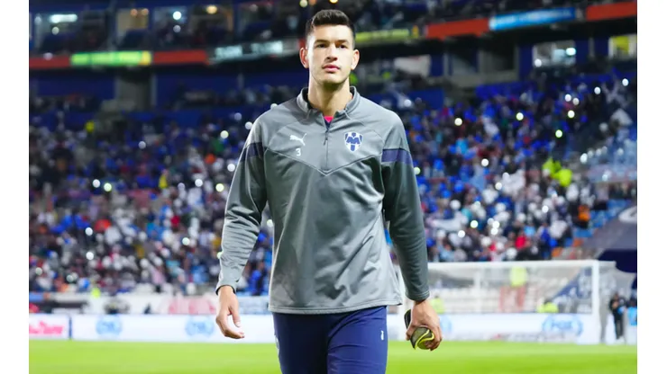 César Montes con Monterrey en la liguilla del torneo Apertura 2022.