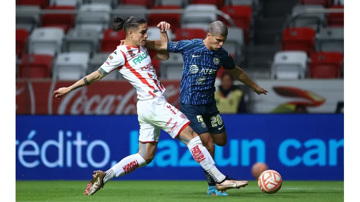 Necaxa y América igualaron 3-3