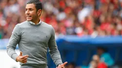 Jaime Lozano en su etapa como director técnico del Necaxa.