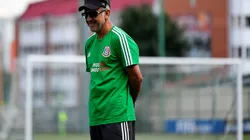 Osorio durante su etapa como entrenador del Tri.