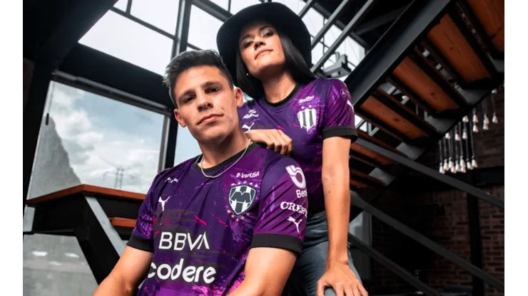La exótica playera que presentó Rayados para el Clausura 2023
