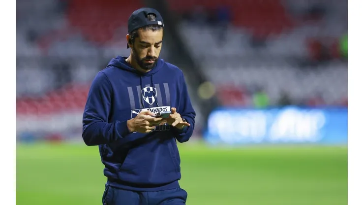 RECORD DATE NOT STATED Liga BBVA MX Apertura 2022 Cruz Azul vs Monterrey CFI Rodolfo Pizarro of Monterrey during the gam
