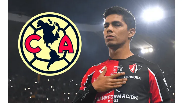 América intenta por Diego Barbosa.