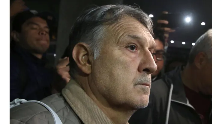 Gerardo Martino a su regreso a la Ciudad de México.