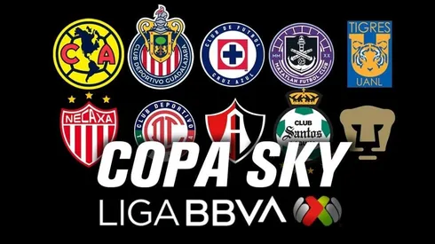 El calendario completo de partidos de la Copa Sky 2022 de la Liga MX