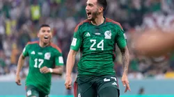 Chávez hizo el segundo gol del Tri ante Arabia Saudita