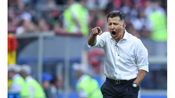 Osorio durante su etapa como entrenador de la Selección Mexicana.