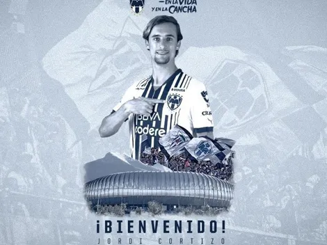 Los Rayados del Monterrey presumen el fichaje de Jordi Cortizo