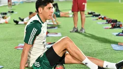 Edson Álvarez se molestó con Gerardo Martino.